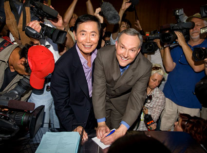 George Takei, Brad Altman George Takei, Brad Altman